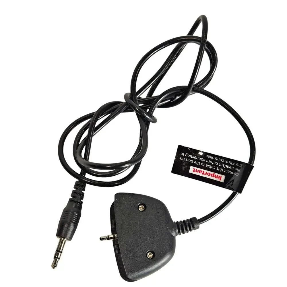 OEM Part - 2.5-3.5mm Xbox Live Talkback Chat Cable Only - From Mad Catz Tritton